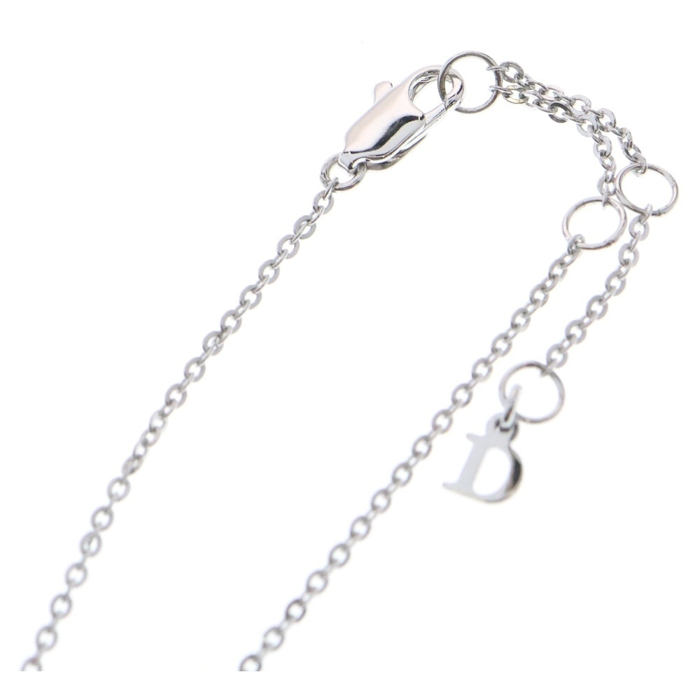 Christian Dior(クリスチャンディオール) トロッター キューブ ネックレス シルバー