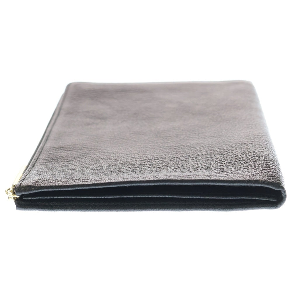 3.1 Phillip Lim(スリーワンフィリップリム) L字 ファスナー ポーチ ハンドバッグ ブラック