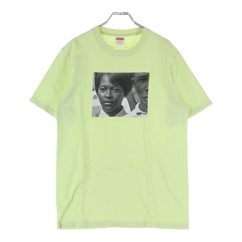 SUPREME(シュプリーム) 22SS ×Roy DeCarava Mississippi Tee ロイ・デカラヴァ フォト ミシシッピ 半袖Tシャツ カットソー グリーン