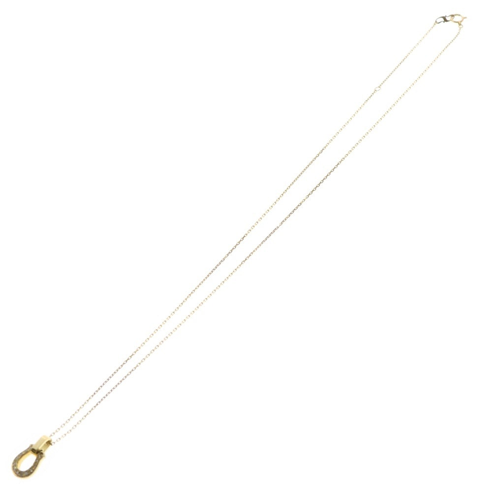 Sympathy of Soul(シンパシーオブソウル) Medium Horseshoe Pendant K18YG ミディアム ダイヤ付 ホースシュー ペンダント ネックレス ゴールド