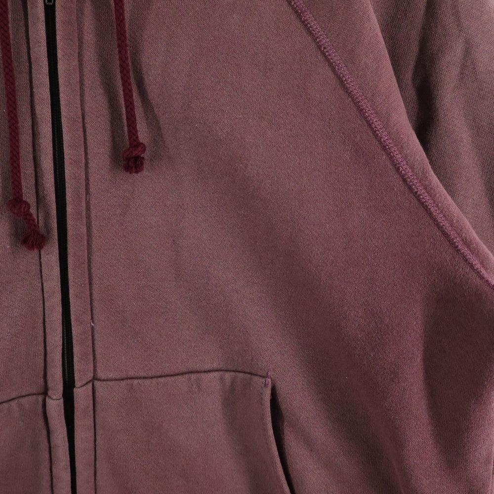 TENDERLOIN(テンダーロイン) T-PARKA ZIP BURGUNDY ジップアップパーカー バーガンディー