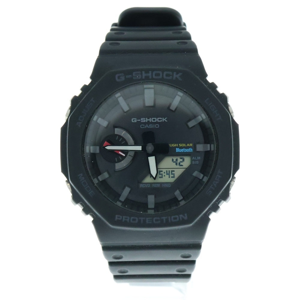 CASIO G-SHOCK(カシオ ジーショック) ANALOG-DIGITAL アナログデジタル タフソーラー 腕時計 ブラック GA-B2100-1AJF
