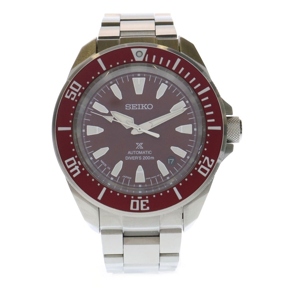 SEIKO(セイコー) PROSPEX プロスペックス 腕時計 シルバー/ボルドー SBDY129