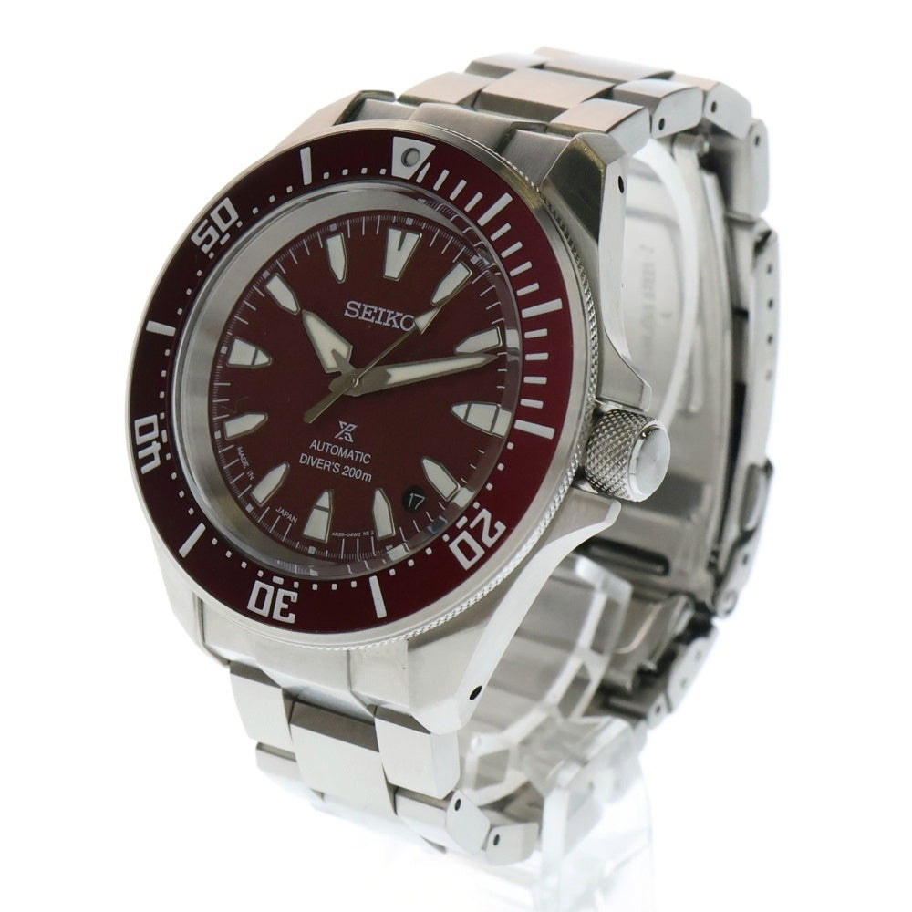 SEIKO(セイコー) PROSPEX プロスペックス 腕時計 シルバー/ボルドー SBDY129