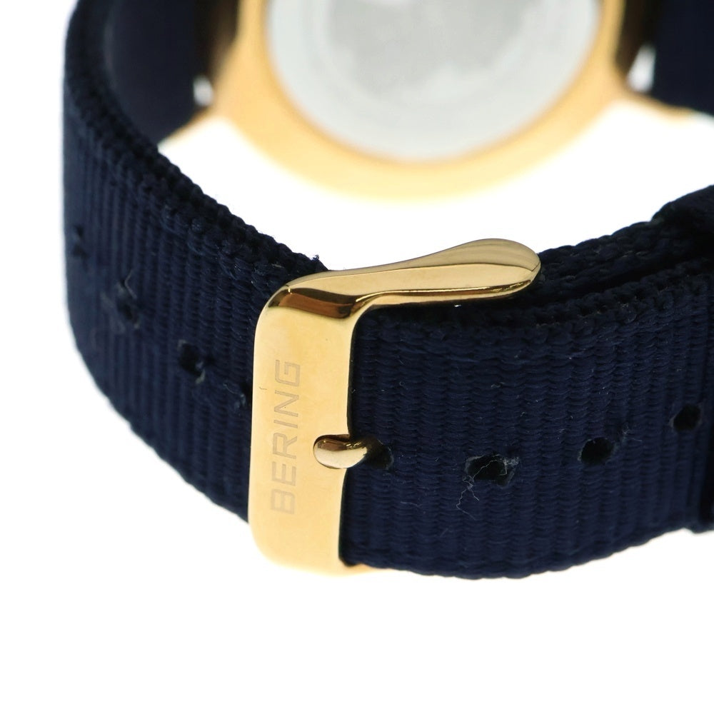 BERING(ベーリング) 腕時計 ホワイト/ゴールド