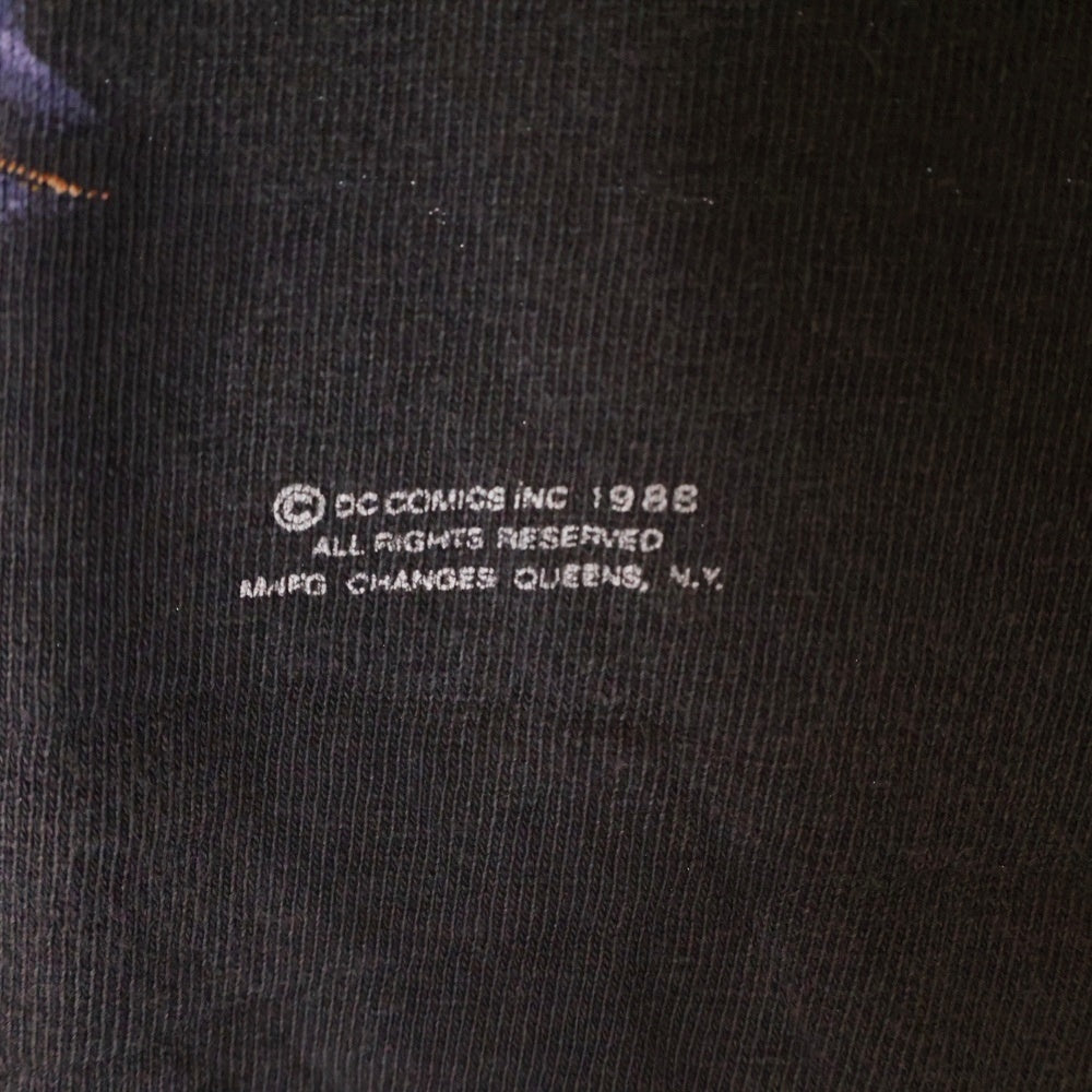 VINTAGE(ヴィンテージ) 80S BATMAN MADE IN USA Tシャツ 半袖カットソー ブラック