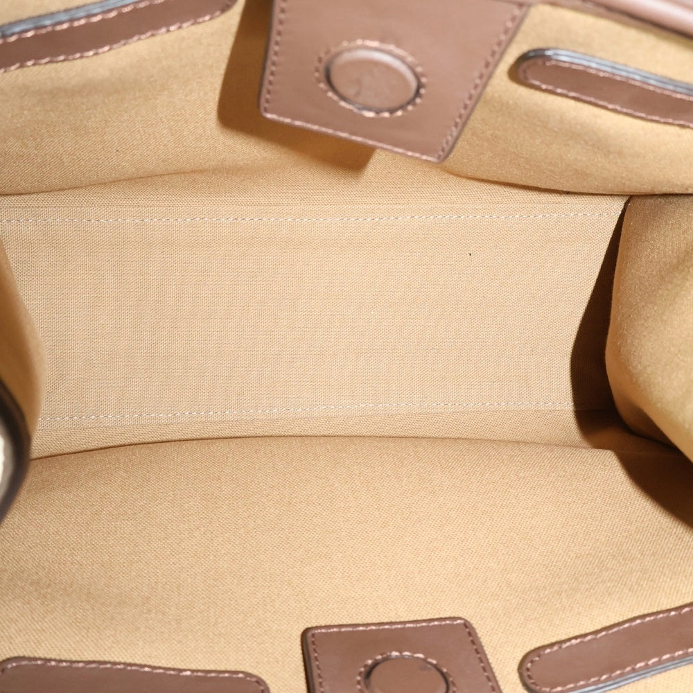 GIANNI CHIARINI(ジャンニ キアリーニ) Marcella M マルチェッラ トートバッグ キャンバス ホワイト