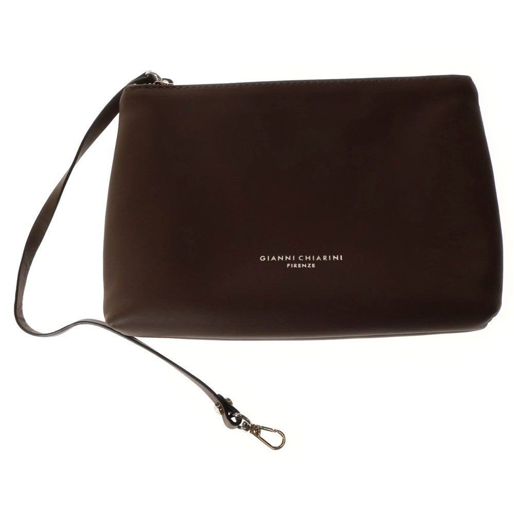 GIANNI CHIARINI(ジャンニ キアリーニ) Marcella M マルチェッラ トートバッグ キャンバス ホワイト