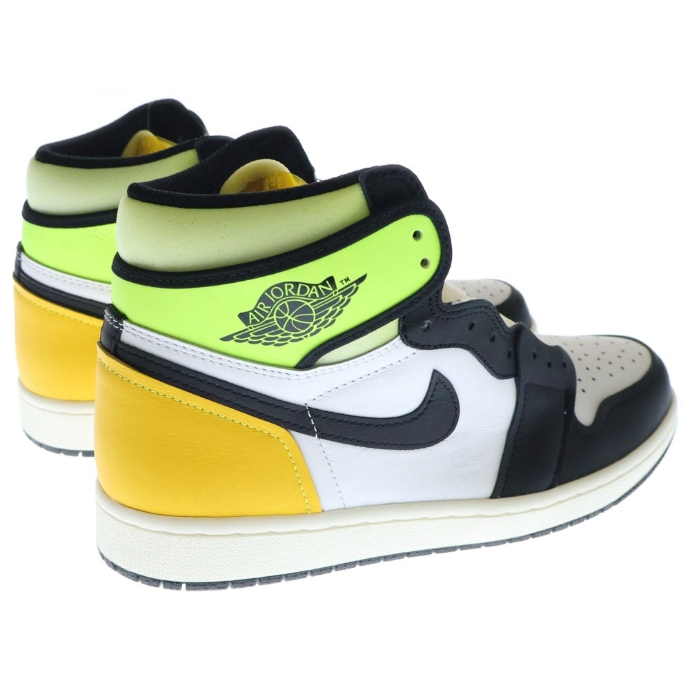 NIKE(ナイキ) AIR JORDAN 1 RETRO HIGH OG VOLT GOLD エアジョーダン 1 レトロ ハイカットスニーカー ボルトゴールド イエロー/ホワイト US9/27.0cm 555088-118