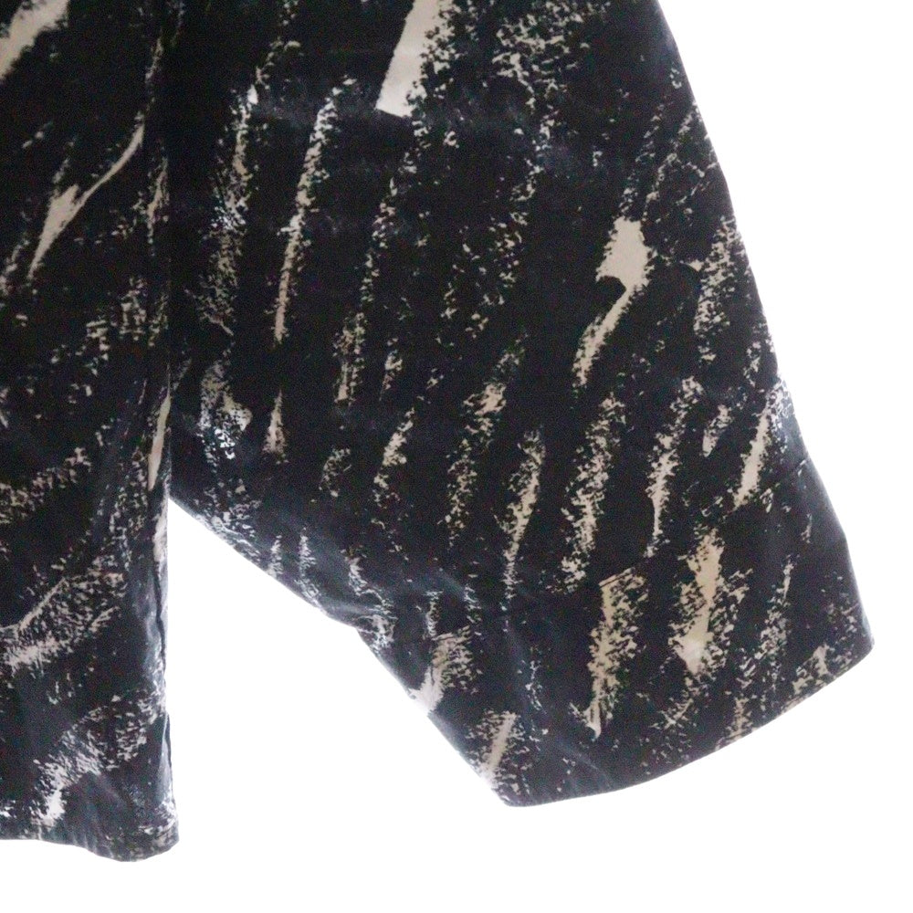 MARNI(マルニ) 24SS CRAYON ORGANIC POPLIN SHIRT クレヨン ポプリン 長袖シャツ ブラック/ホワイト CUMU0061S5 UTC431