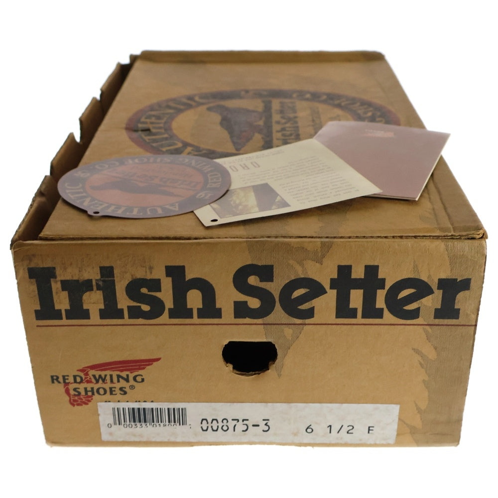 RED WING(レッド ウイング) IRISH SETTER 8-INCH アイリッシュセッター 8インチ レースブーツ ブラウン