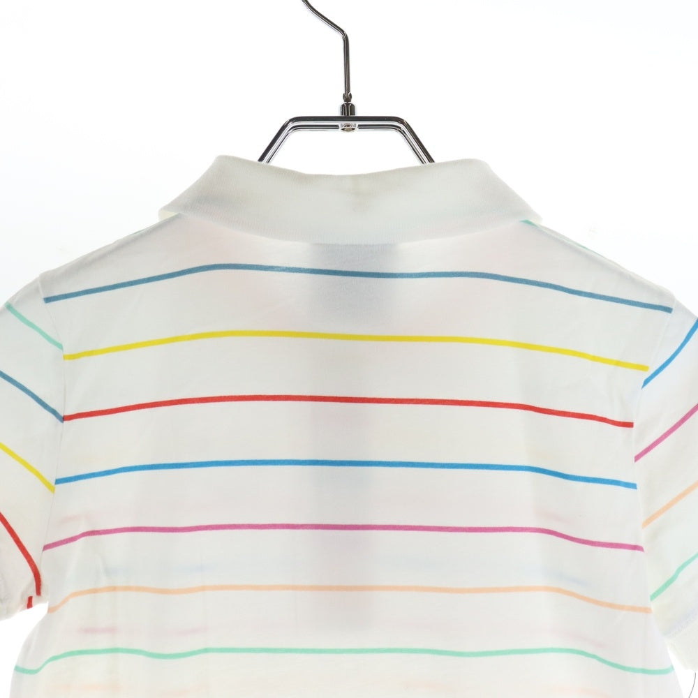 NIKE(ナイキ) OLDER KIDS GIRLS DRESS SPORTSWEAR ボーダー柄 ロング丈半袖シャツ ショートスリーブ マルチ CK2776-101