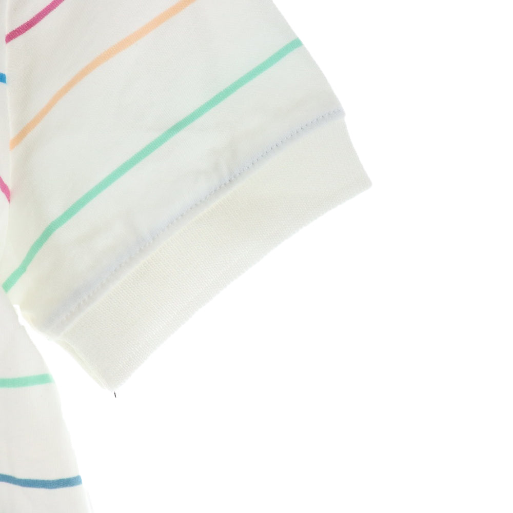 NIKE(ナイキ) OLDER KIDS GIRLS DRESS SPORTSWEAR ボーダー柄 ロング丈半袖シャツ ショートスリーブ マルチ CK2776-101