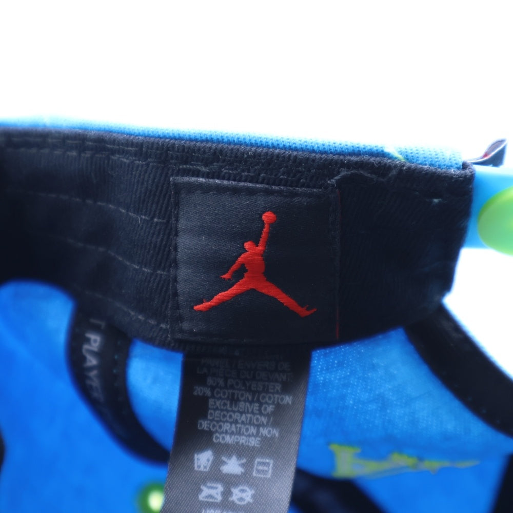 NIKE(ナイキ) AIR JORDAN PRO CAP CLASSICS エアジョーダン カラーブロック ベースボールキャップ 帽子 ブルー/イエロー CU1985-494