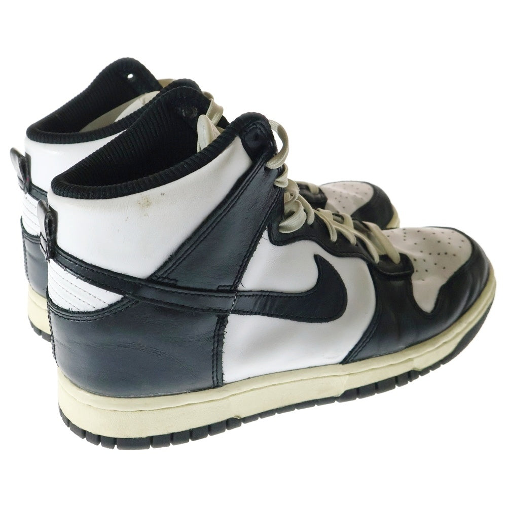 NIKE(ナイキ) WMNS DUNK HIGH VINTAGE BLACK ウィメンズ ダンク ハイカットスニーカー ブラック/ホワイト US8/25cm DQ8581-100