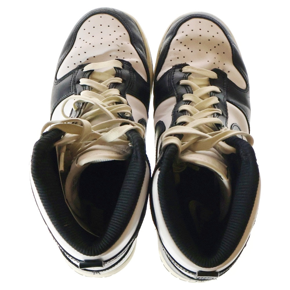 NIKE(ナイキ) WMNS DUNK HIGH VINTAGE BLACK ウィメンズ ダンク ハイカットスニーカー ブラック/ホワイト US8/25cm DQ8581-100