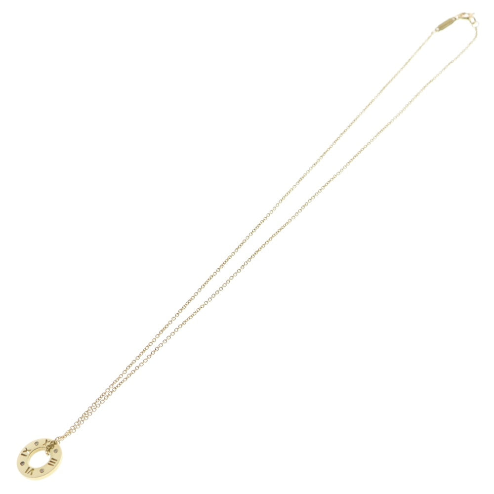 TIFFANY&Co(ティファニー) K18YG アトラス ピアスド 4ポイント ダイヤネックレス AU750 ゴールド