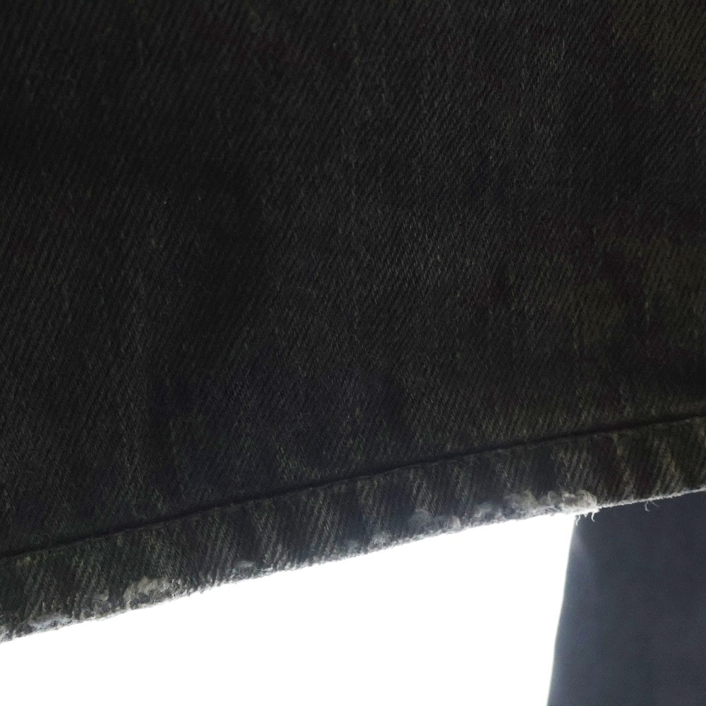 SAINT LAURENT PARIS(サンローランパリ) D39 M LE-MW LONG EXTREME BAGGY JEANS ロングエクストリーム バギー ジーンズ デニムパンツ ブラック 757276 Y16PD