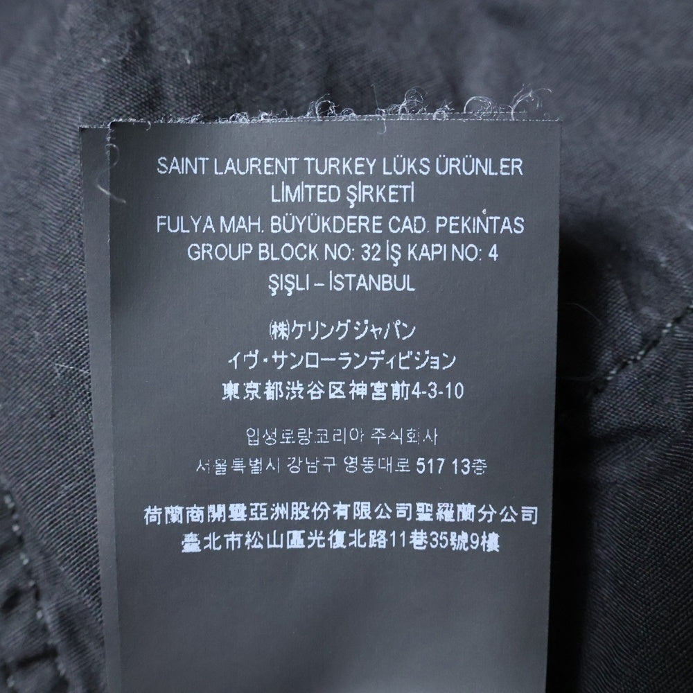 SAINT LAURENT PARIS(サンローランパリ) D39 M LE-MW LONG EXTREME BAGGY JEANS ロングエクストリーム バギー ジーンズ デニムパンツ ブラック 757276 Y16PD