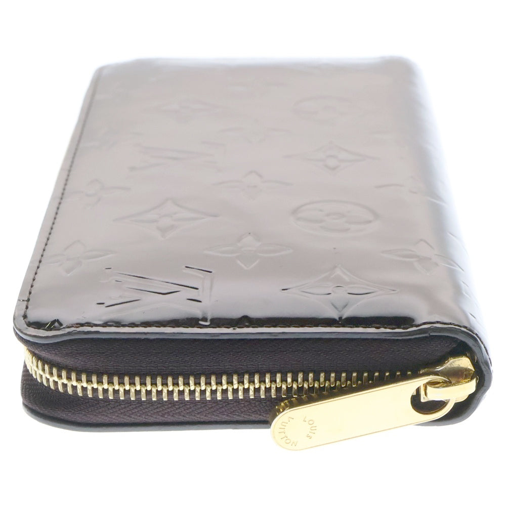 LOUIS VUITTON(ルイヴィトン) モノグラム ヴェルニ ジッピーウォレット アマラント 長財布 ワインレッド M93522