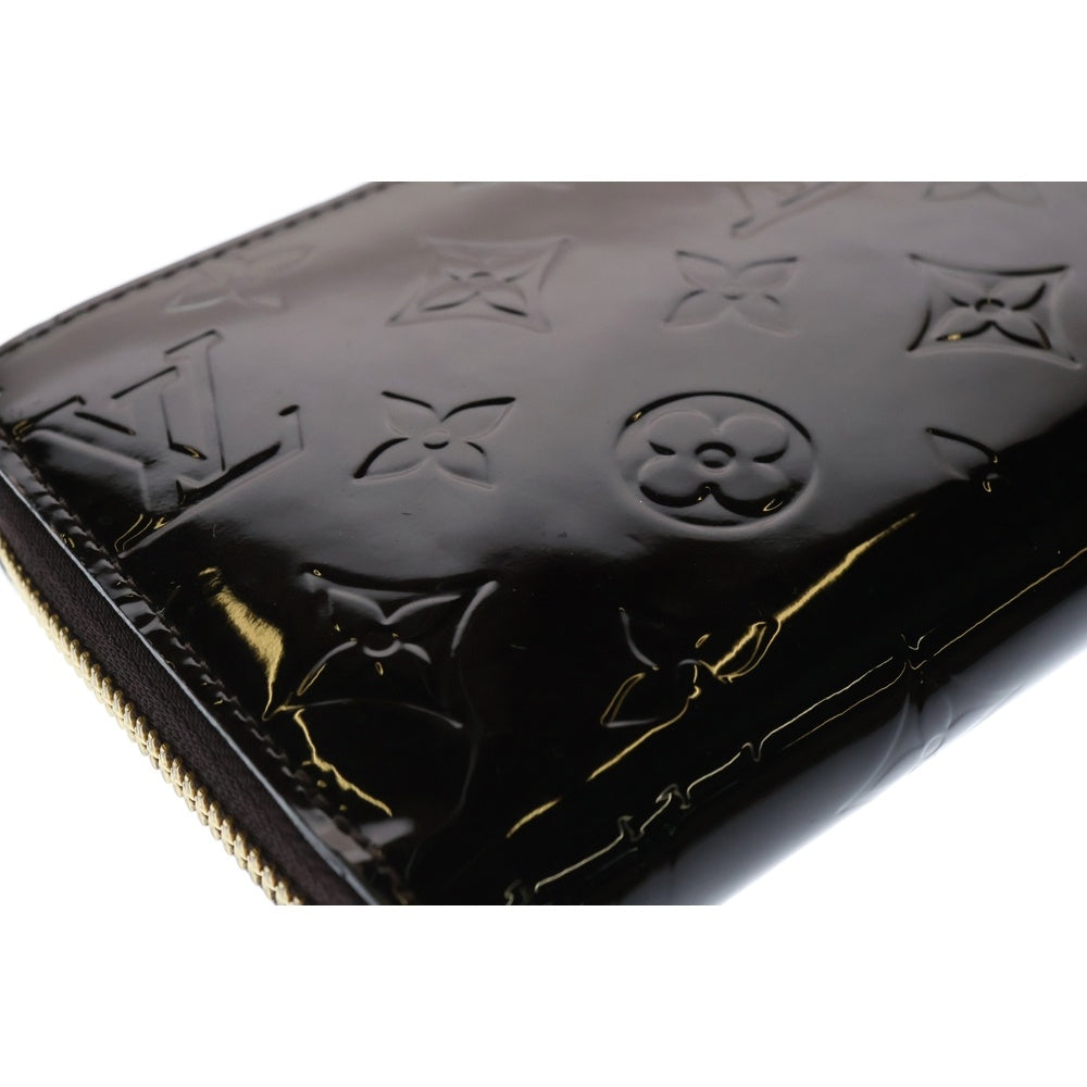 LOUIS VUITTON(ルイヴィトン) モノグラム ヴェルニ ジッピーウォレット アマラント 長財布 ワインレッド M93522
