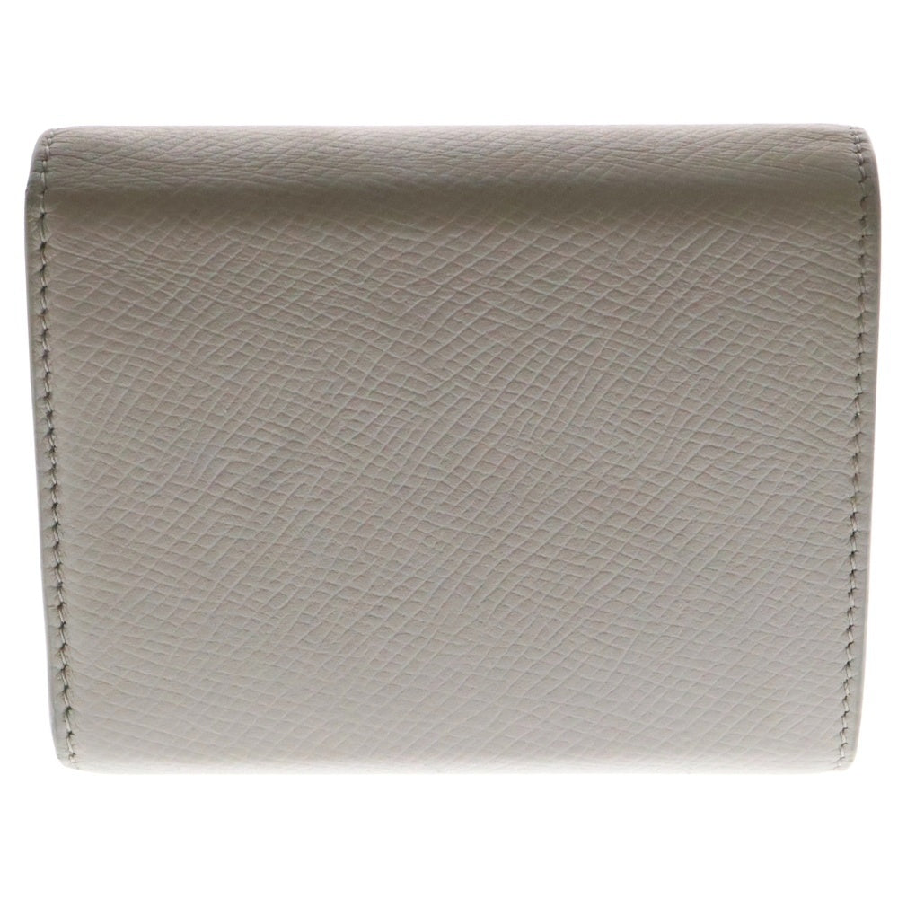CELINE(セリーヌ) スモール トリフォールド ウォレット Wホック 3つ折り財布 ベージュ 10B57
