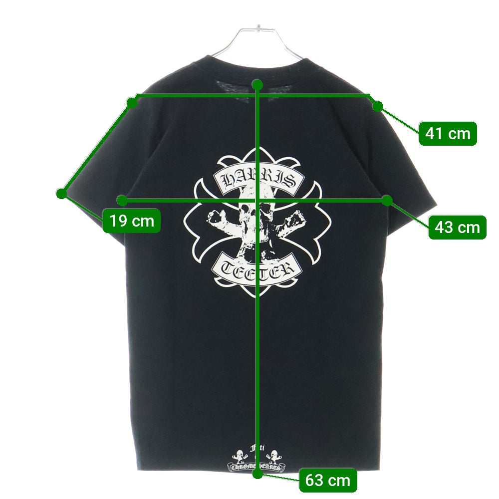 CHROME HEARTS(クロムハーツ) OLD CH TOKYO FUCK YOU T-SHRT 東京限定 ホースシュー ファックユー 半袖Tシャツ カットソー ホワイト