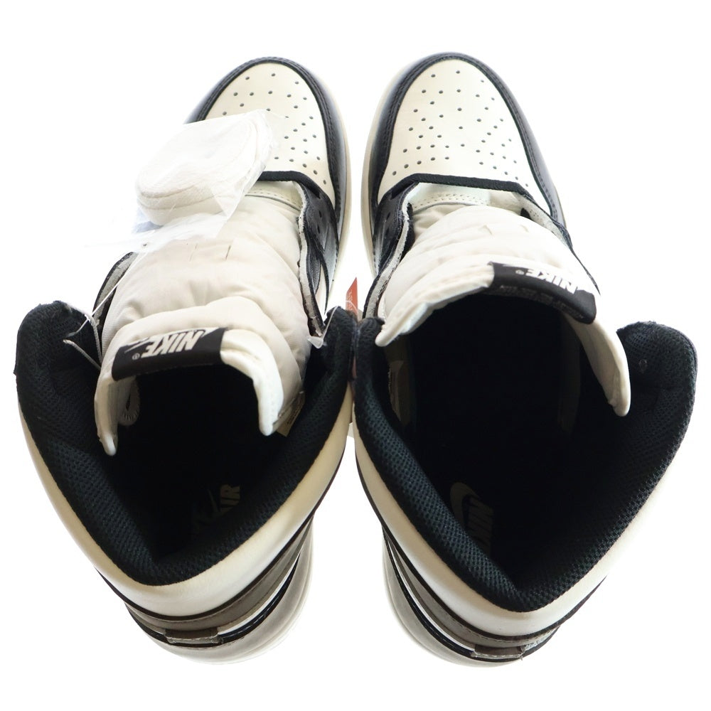 NIKE(ナイキ) AIR JORDAN 1 RETRO HIGH OG DARK MOCHA エアジョーダン1 レトロ ハイカットスニーカー シューズ ダークモカ ブラウン US11/29.0cm 555088-105