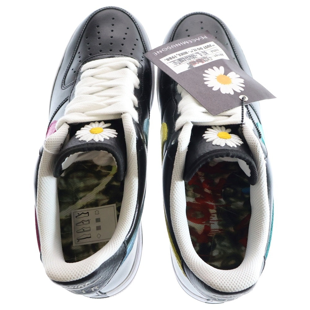 NIKE(ナイキ) ×PEACEMINUSONE AIR FORCE 1 LOW 07 PARA-NOISE 3.0 ピースマイナスワン エアフォース 1 ローカットスニーカー ブラック US11/29.0cm AQ3692-004