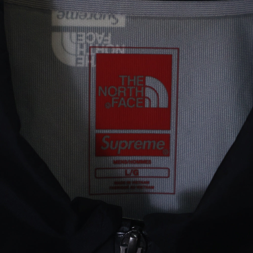 SUPREME(シュプリーム) 21SS ×THE NORTH FACE TAPE SEAM COACHES JACKET ジップアップ コーチジャケット ブラック NF0A5IQS