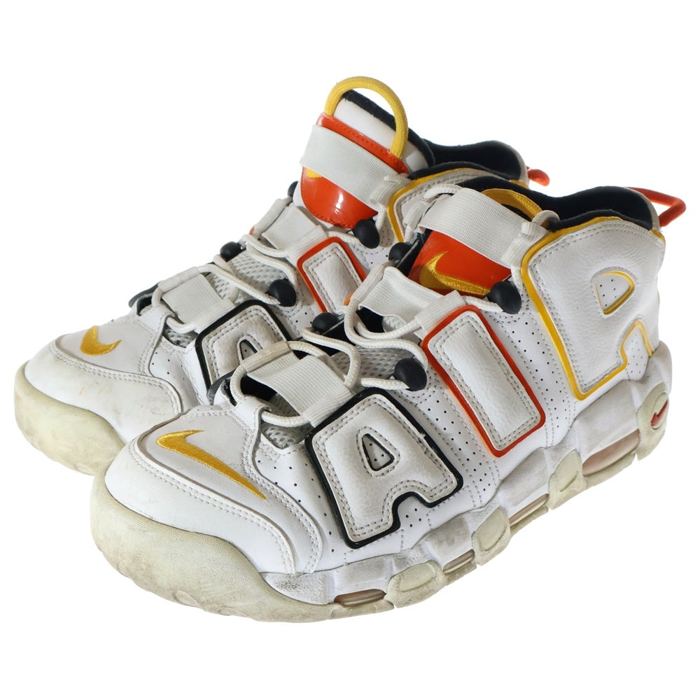NIKE(ナイキ) AIR MORE UPTEMPO RAYGUNS エアモア アップテンポ レイガンズ ハイカットスニーカー ホワイト US9/27.0cm DD9223-100