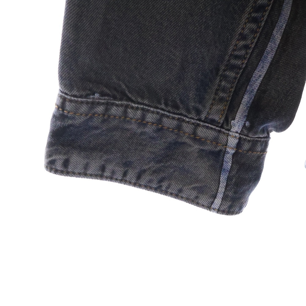 DIESEL(ディーゼル) 24SS D-DEWNY-HOOD-S1 フーデッド フロントボタン パーカー グレー