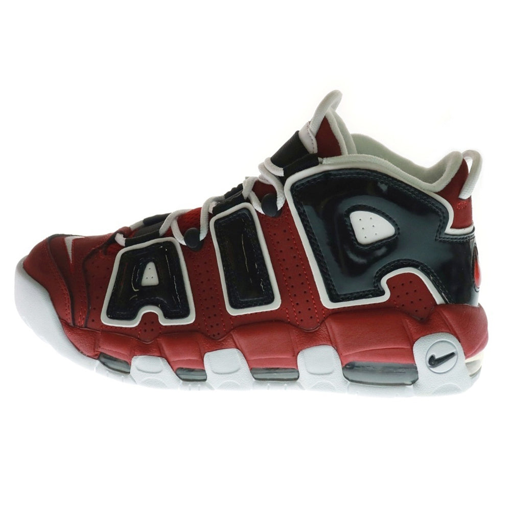 NIKE(ナイキ) AIR MORE UPTEMPO 96 エアモアアップテンポ ハイカットスニーカー レッド US6.5/24.5cm 921948-600