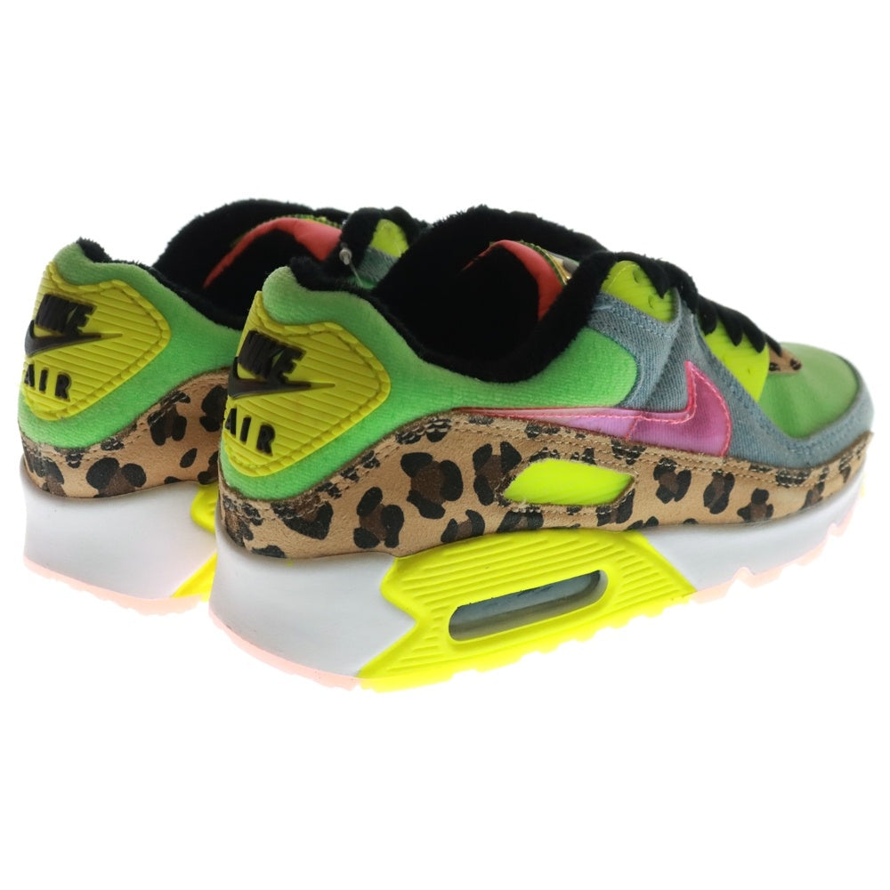 NIKE(ナイキ) WMNS AIR MAX 90 LX ウィメンズ エアマックス イリュージョングリーン ローカットスニーカー マルチカラー US7/24cm CW3499-300