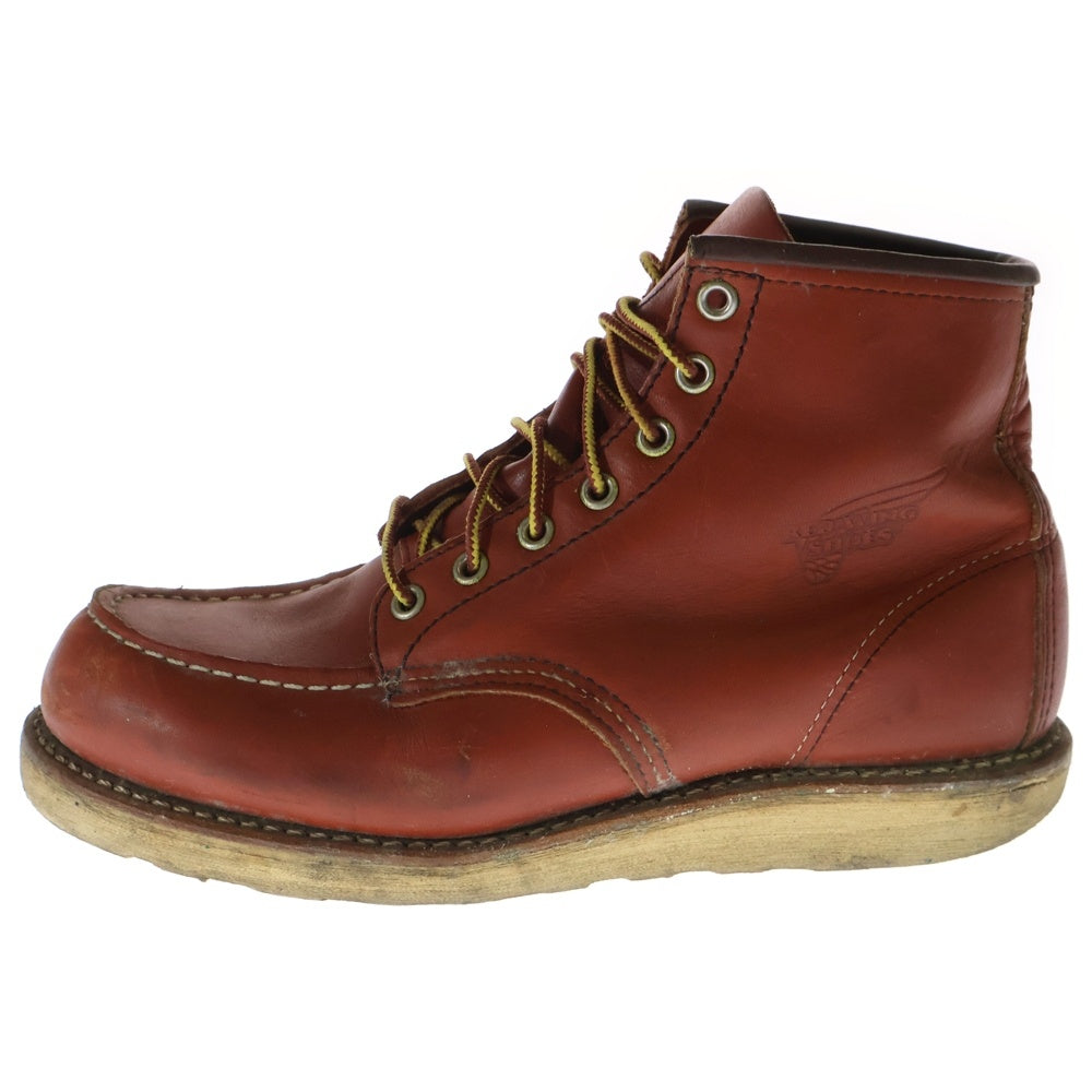 RED WING(レッド ウイング) MOC TOE IRISH SETTER モックトゥ アイリッシュセッター レースアップ ブーツ レッド 8131