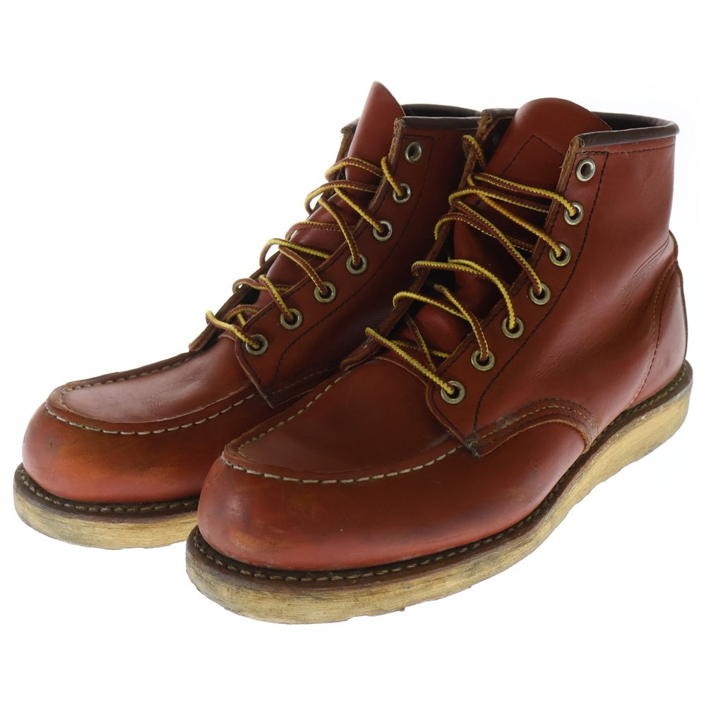 RED WING(レッド ウイング) MOC TOE IRISH SETTER モックトゥ アイリッシュセッター レースアップ ブーツ レッド 8131
