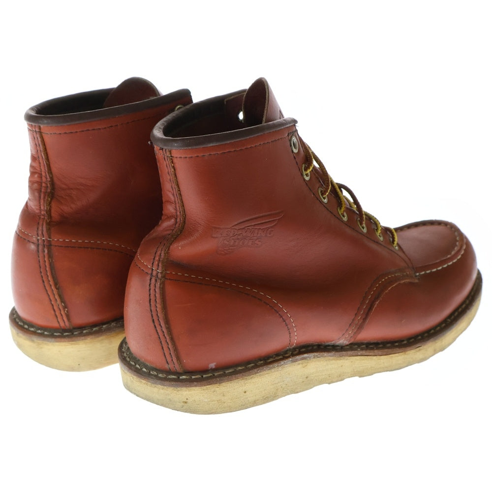 RED WING(レッド ウイング) MOC TOE IRISH SETTER モックトゥ アイリッシュセッター レースアップ ブーツ レッド 8131