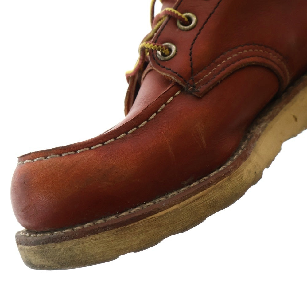 RED WING(レッド ウイング) MOC TOE IRISH SETTER モックトゥ アイリッシュセッター レースアップ ブーツ レッド 8131