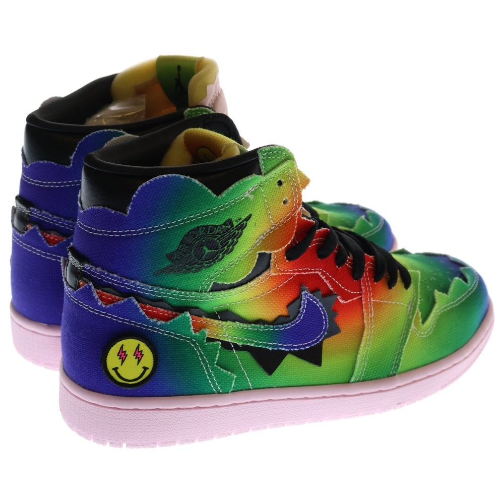 NIKE(ナイキ) ×J Balvin Air Jordan 1 High OG Rainbow ×Jバルヴィン エアジョーダン1 ハイ OG レインボー ハイカットスニーカー US9/27cm DC3481-900