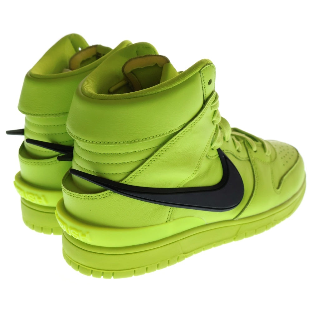 NIKE(ナイキ) ×AMBUSH NIKE DUNK HI アンブッシュ ダンク ハイカットスニーカー シューズ イエロー US8/26cm CU7544-300