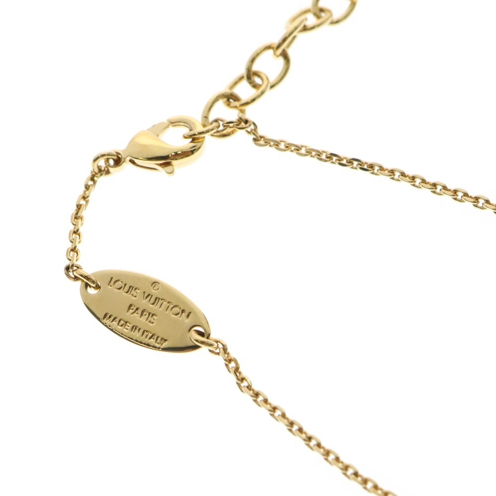 LOUIS VUITTON(ルイヴィトン) LV&ME V ミー&ミー イニシャル ネックレス GP ゴールド アクセサリー M61077