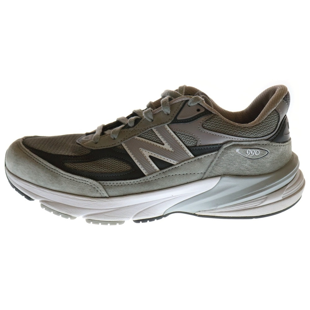 New Balance(ニューバランス) M990GL6 スウェードレザー ローカットスニーカー グレー US11/29.0cm