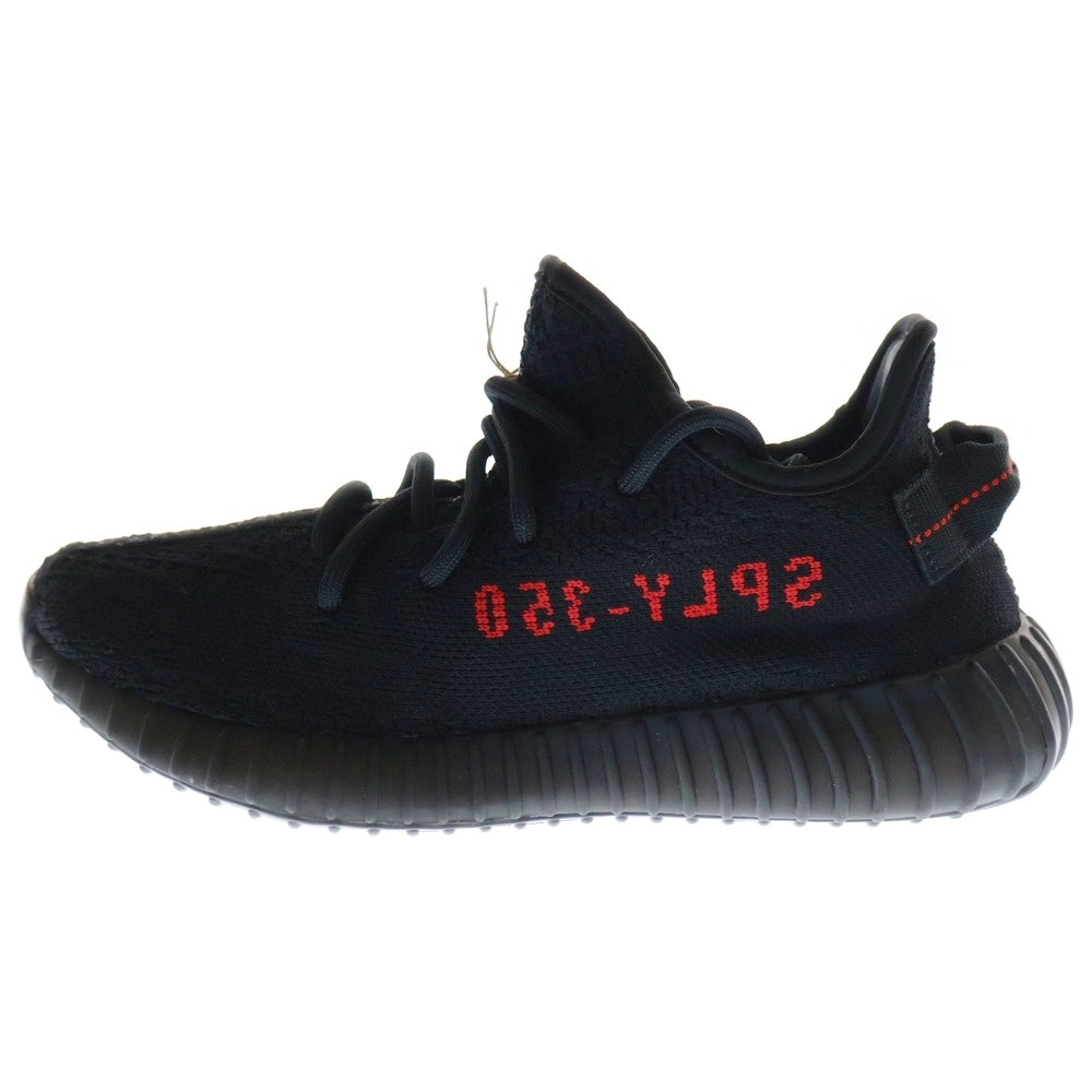adidas(アディダス) YEEZY BOOST 350 V2 Bred イージーブースト ブレッド ローカットスニーカー ブラック US5.5/23.5cm CP9652 レディース