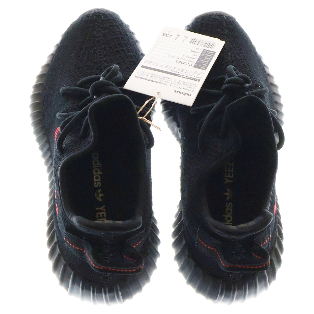 adidas(アディダス) YEEZY BOOST 350 V2 Bred イージーブースト ブレッド ローカットスニーカー ブラック US5.5/23.5cm CP9652 レディース