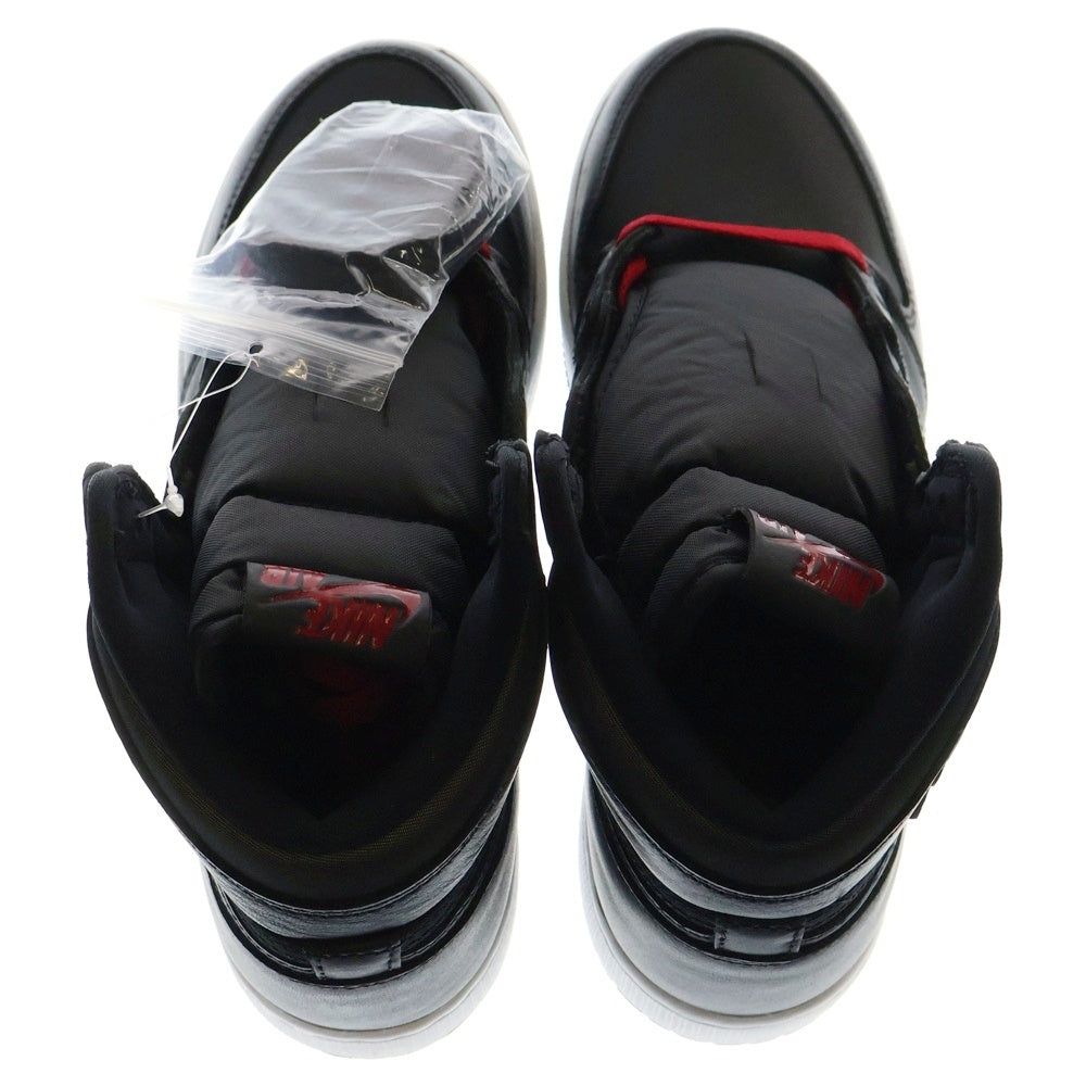 NIKE(ナイキ) GS AIR JORDAN 1 RETRO HIGH エアジョーダン ハイカットスニーカー ブラック/レッド US5.5Y/24.0cm 575441-060 レディース