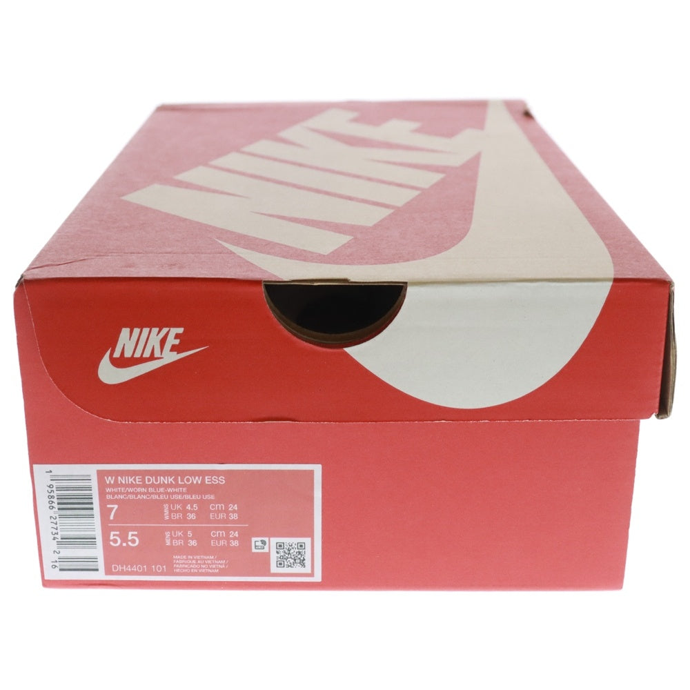 NIKE(ナイキ) WMNS DUNK LOW ESS Blue Paisley ウィメンズ ダンク ペイズリー ローカットスニーカー ライトブルー/ホワイト US7/24.0cm DH4401-101