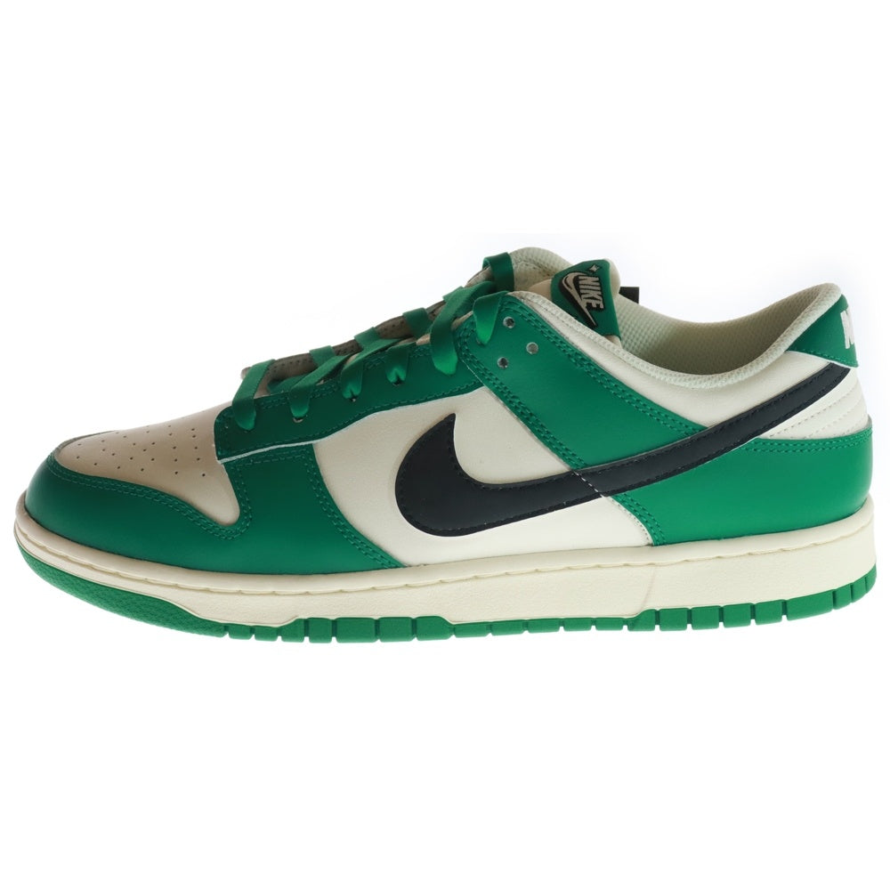 NIKE(ナイキ) DUNK LOW SE Lottery Pale Ivory/Malachite ダンク ローカットスニーカー グリーン/ホワイト US12/30.0cm DR9654-100