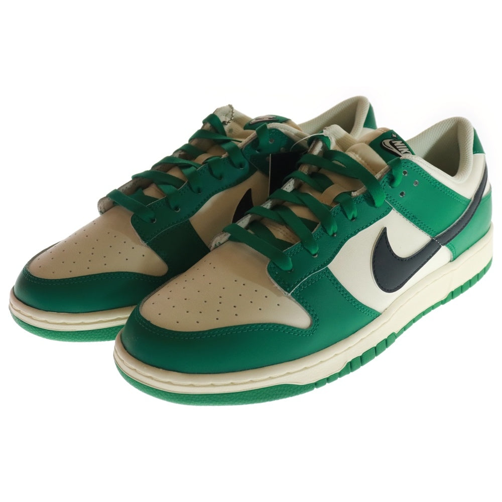 NIKE(ナイキ) DUNK LOW SE Lottery Pale Ivory/Malachite ダンク ローカットスニーカー グリーン/ホワイト US12/30.0cm DR9654-100