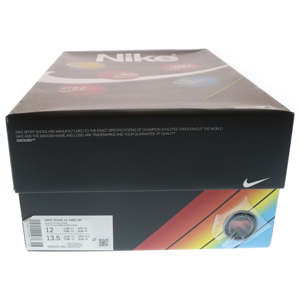 NIKE(ナイキ) DUNK HIGH 1985 SP Yellow Acid Wash ダンク ハイカットスニーカー イエロー/ブラック US12/30.0cm DD9404-001