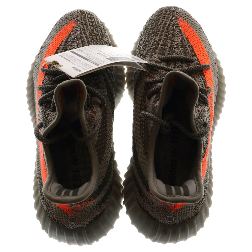adidas(アディダス) YEEZY BOOST 350 V2 Beluga Reflective イージーブースト リフレクティブ ローカットスニーカー グレー/オレンジ US5.5/23.5cm GW1229